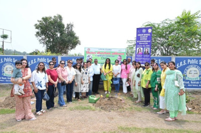 Planted 251 saplings at the Sports Arena, Rohtak, under the LPS Bossard Mega Tree Plantation Drive 2026 with the Inner Wheel Club of Rohtak Bloomingdale.